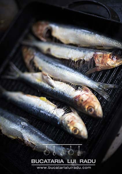 sardine la grill pregatire